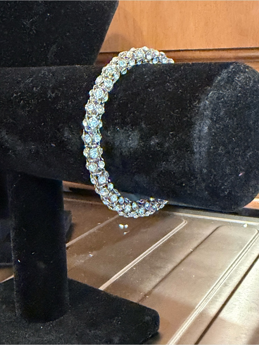 Swarovski Crystal-Embellished Bangle Bracelet